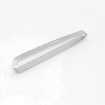 【GB 綠鐘】日本綠鐘PSG不銹鋼平式寬口毛拔(PSG-011)-雙包裝