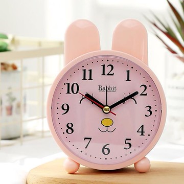 學生鬧鐘宿舍床頭創意多功能時鐘桌面臺鐘可愛臥室鐘表初中定時鐘