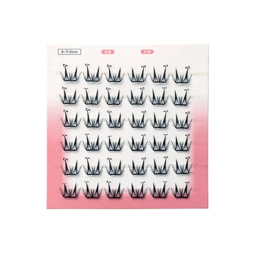 Miro.lu分段免膠假睫毛36入-蝴蝶款