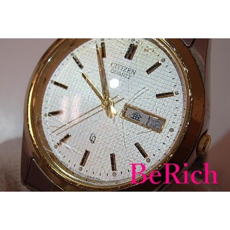 CITIZEN シチズン CQ 6100-S96389 クォーツ 腕時計 CITIZEN シチズン