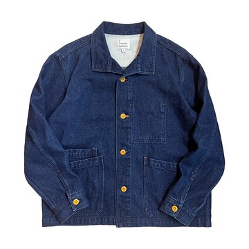 Incense Harbour 立領棉質牛仔布夾克