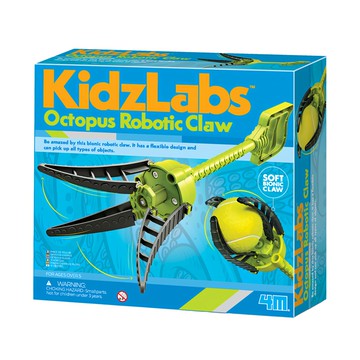 4M KidzLabs 機械章魚爪 柔軟仿生 適用於8歲以上兒童  1盒
