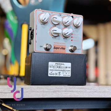 Mosky Audio SUPER AMP 四合一 音箱 模擬 前極 效果器 電吉他 DI Out