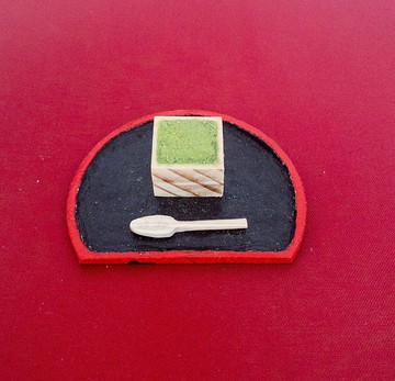 微型抹茶提拉米蘇抹茶糖果微型食品