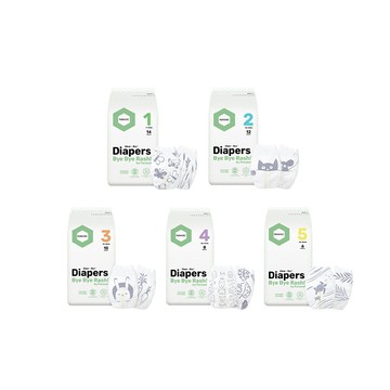 Parasol 美國 Clear + Dry 新科技水凝尿布-工藝升級版 輕巧包 -多款任選 <黏貼型>