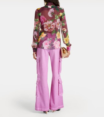 Dolce & Gabbana Printed silk chiffon blouse