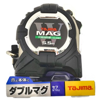 TaJIma 田島 W磁鐵巻尺 台尺 CWM3S2555S 5.5 x 25mm  1個