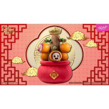 送禮推薦🍊｜【野獸國】燦子家族 燦子 五福臨門 年桔盆栽 年節送禮推薦｜SOAP STUDIO SH044