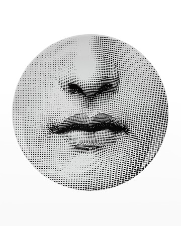 Tema E Variazioni n. 397 Nose and Lips Wall Plate