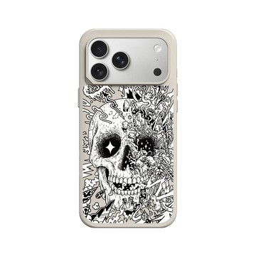 iPhone 17 Pro Max SolidX 貝殼灰 - Ted Leonid Melendres - Rebirth Skull 重生的骷髏