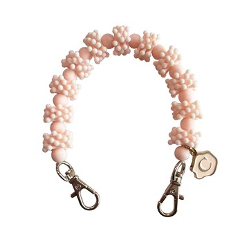 Candies Pom Pon Bobble晚宴包矽膠鏈(粉)