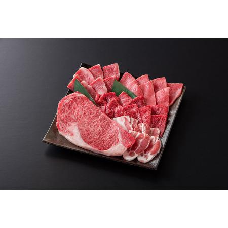 ふるさと納税 DV087_佐賀県産牛・豚　焼肉セット計550g (5種） 佐賀県みやき町