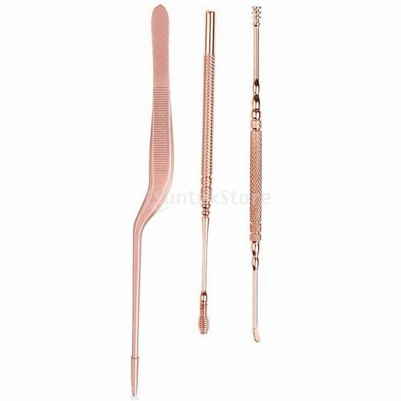 3点入 耳掃除セット 耳かき ピンセット 通販 Lineポイント最大0 5 Get Lineショッピング