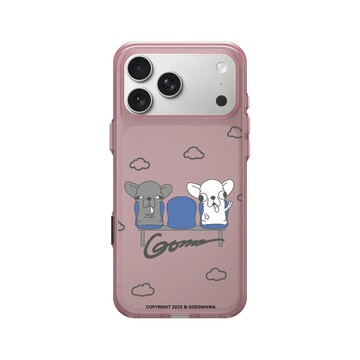 iPhone 17 Pro Max Clear (相機按鈕) 晶醺玫 - Godgwawa 變種吉娃娃 - 吉將進站