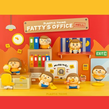 Plastic Thing食妹 辦公室地獄系列公仔盒玩(6入盒裝)