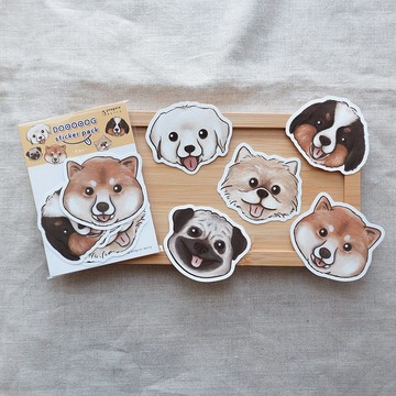 動物貼紙 | 狗貼紙包 | dog sticker pack