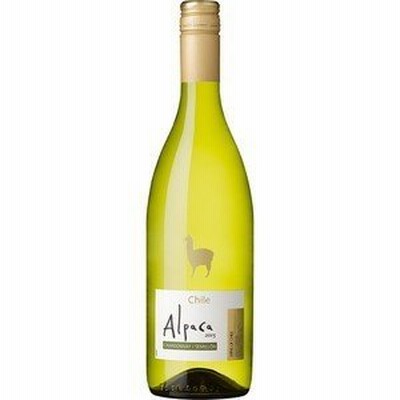 ワイン 白ワイン チリ サンタ ヘレナ アルパカ シャルドネ セミヨン 750ml x 12本 ケース販売 wine