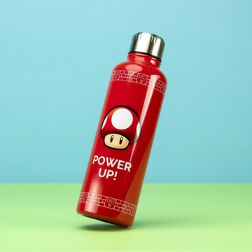 【Paladone UK】任天堂超級瑪利歐 蘑菇500mL 金屬水瓶/壺