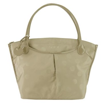 agnes.b 尼龍手提包-卡其/展示品