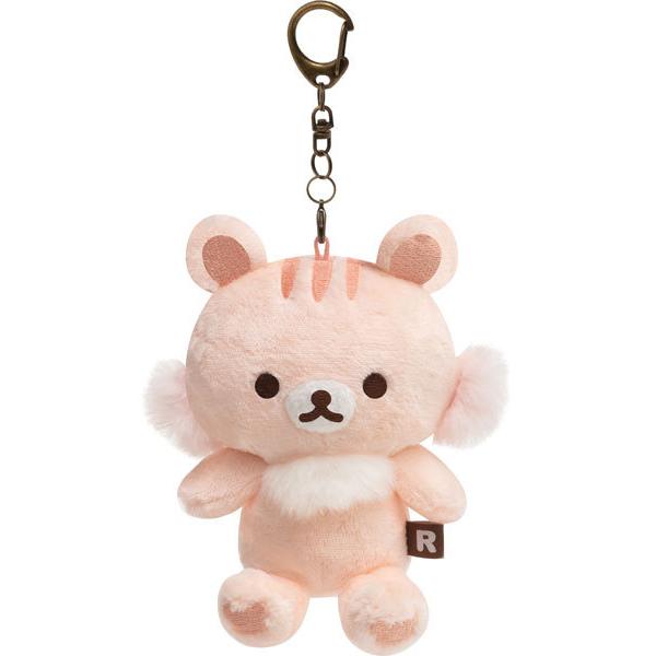 リラックマ　チャイロイコグマ　おでかけぬいぐるみキーホルダー　キラキラ　目　希少