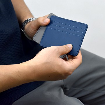 名片夾 質感簡約皮革卡夾【NL212】