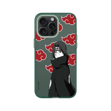 iPhone 15 Pro Max Clear 憂墨綠 - 火影忍者 Naruto - 萬花筒之鼬