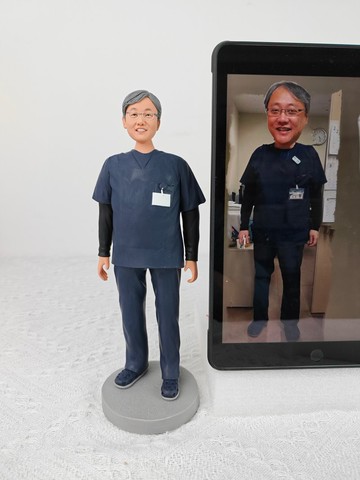醫生 榮休 退休 榮升 榮調 離職 同事 老闆 客製化禮物 人偶 公仔