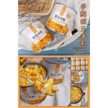 【粿女兒商行】🔥現貨 爭鮮甜玉米（易開）340g 玉米罐頭 玉米粒