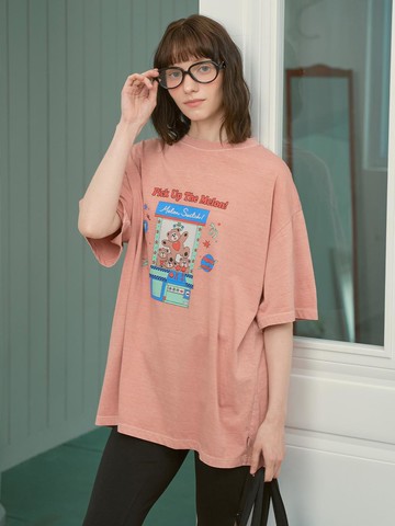 Adult Pigment Bear Claw Machine T-shirt
