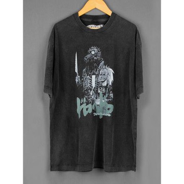 異獸魔都Dorohedoro短袖美式休閑純棉動漫水洗長袖印花寬松男T恤