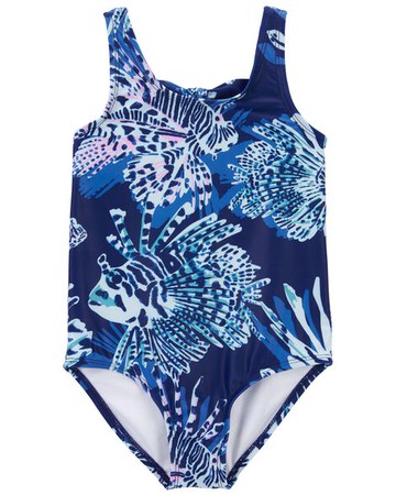 Toddler Fish 1-Piece Swimsuit