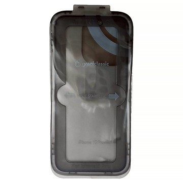 grantclassic G極鏡 黑邊防窺玻璃貼 附貼膜神器  iPhone 15 Pro  1個