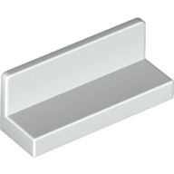 平滑嵌板 1x3x1 白色 23950