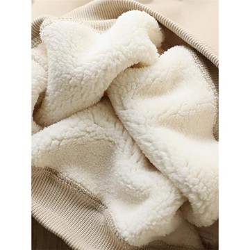 男童Polo領衛衣冬季2025新中大童百搭三粒扣加絨保暖兒童裝休閑