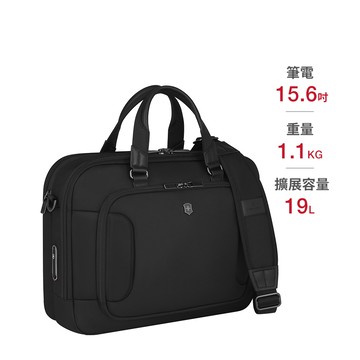 VICTORINOX 瑞士維氏 WERKS TRAVELER 7.0 豪華公事包 黑