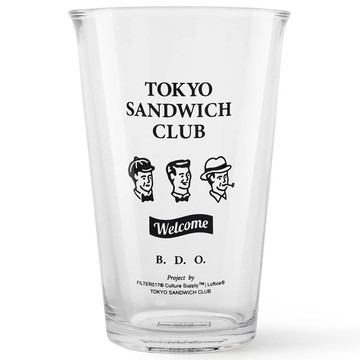 FILTER017 x B.D.O. 東京三明治俱樂部 SERIES GLASS 玻璃杯 (CULTURE MAN)
