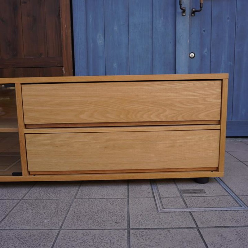 無印良品 MUJI オーク材 TVボード テレビボード スタッキング
