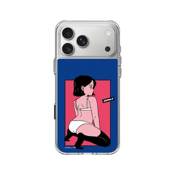 iPhone 17 Pro Max Clear Case（相機按鈕） 透明 - 子凡 Zzifan_z - 跪