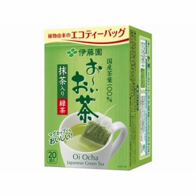 お～いお茶 エコティーバッグ 緑茶 20袋 伊藤園