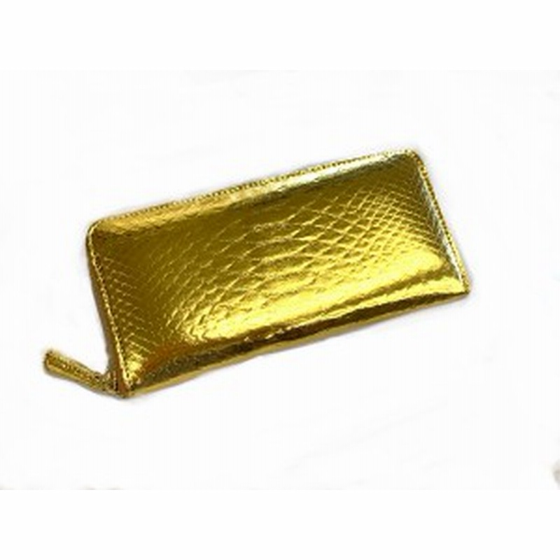 ダイヤモンドパイソン ラウンドファスナー長財布 ピュアゴールド 長財布 財布 メンズ財布 レディース財布 パイソン皮 蛇 革財布 ニシ 通販 Lineポイント最大6 0 Get Lineショッピング