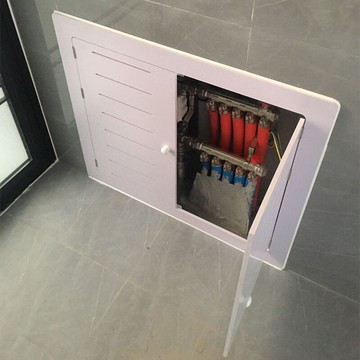 地暖分水器遮擋罩暖氣裝飾墻面開關檢修洞口遮擋蓋板弱電箱遮擋門