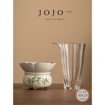 JOJO'S L. PD.customs.漏茶濾套組高檔陶瓷過濾器中式茶具 | 鄉俗
