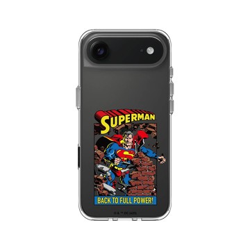 iPhone Air Clear Case（相機按鈕） 透明 - Superman - Superman-殺出重圍