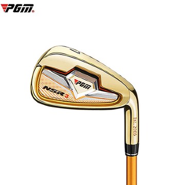 PGM高爾夫球桿單支男士7號鐵桿訓練桿高容錯遠距離不銹鋼頭練習桿