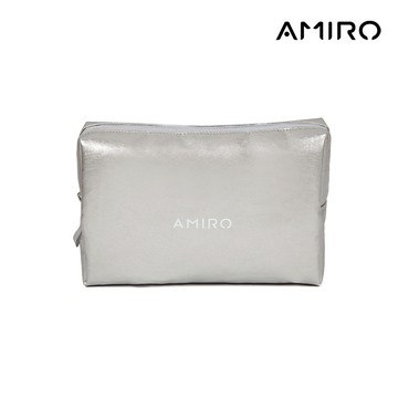 【AMIRO】化妝包-銀色 /收納包/盥洗包/衛浴包 禮物 情人節禮物 生日 送禮 女朋友 七夕