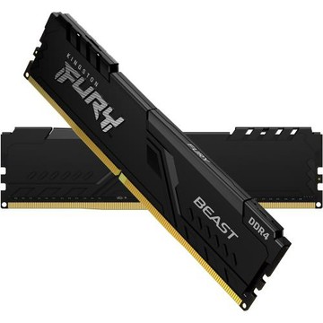 Kingston 金士頓 FURY Beast KF432C16BBK2/32 DDR4-3200 32GB=16GB x 2 超頻記憶體