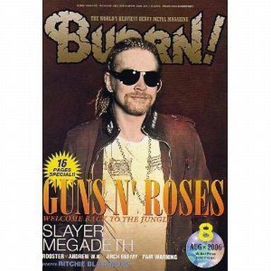 中古音楽雑誌 付録付)BURRN! 2006年8月号 バーン