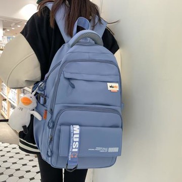 法國CaringKleing雙肩包女2026新款百搭初高中生書包大容量女背包