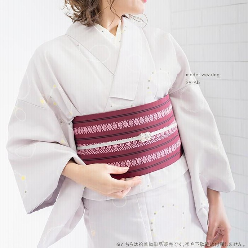 袷着物 小紋 278) 洗える着物 袷 小紋 あわせ着物 レトロ モダン