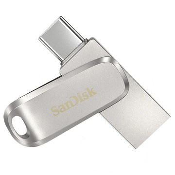 SanDisk 晟碟 公司貨 隨身碟 USB3.2 高速讀取400MB/s SDDDC4 銀色 Type C + A雙適用  1TB  1個